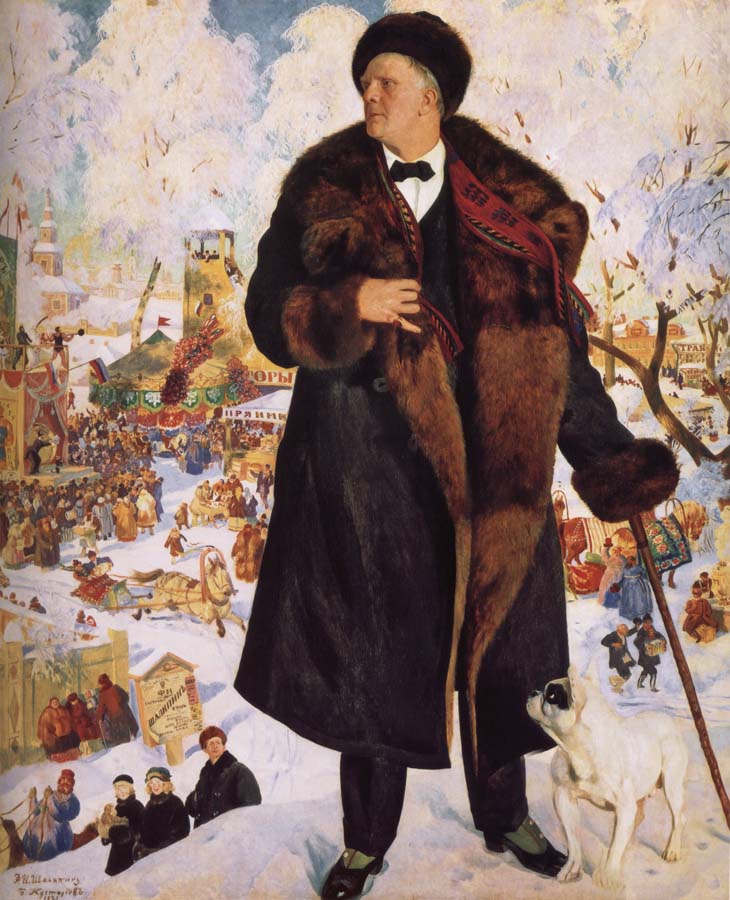 Portrait of Fyodor Chaliapin